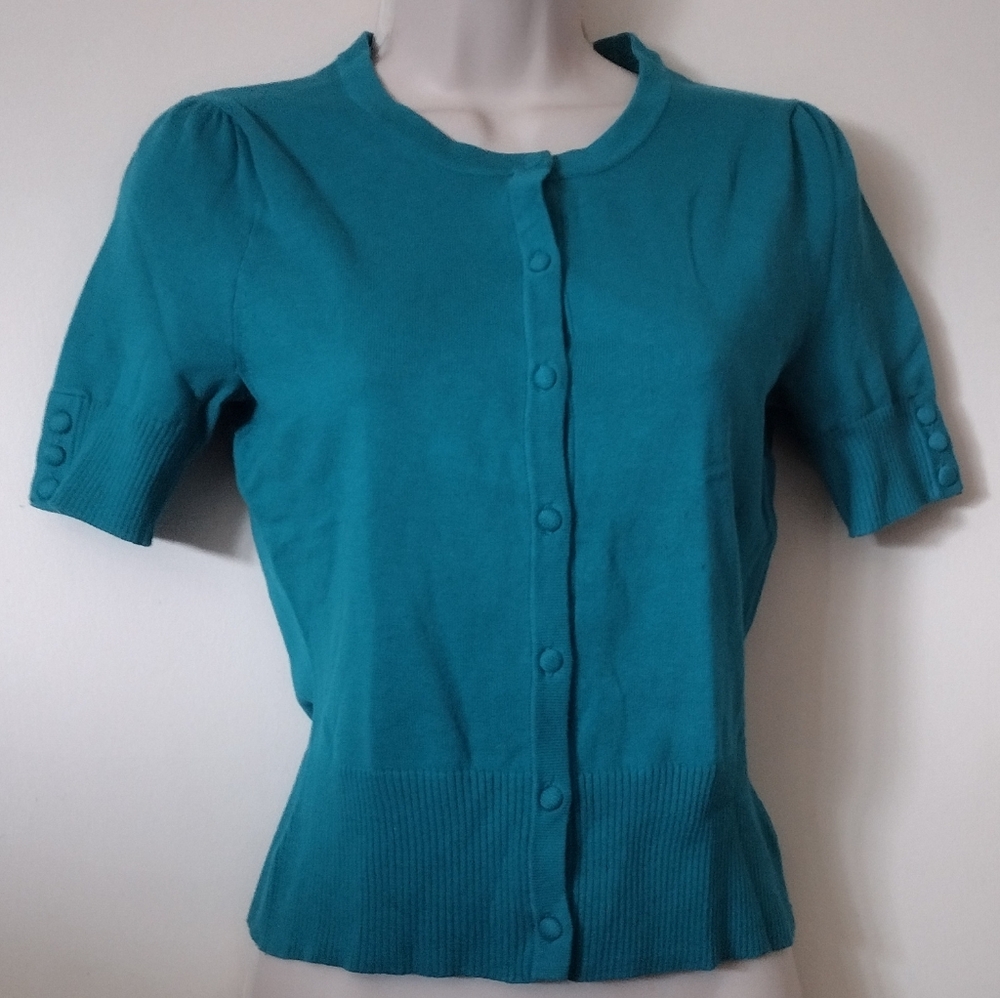 Button Down Front Sweater Top - image 6